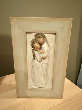 Willow Tree Embrace Couple Wooden Keepsake